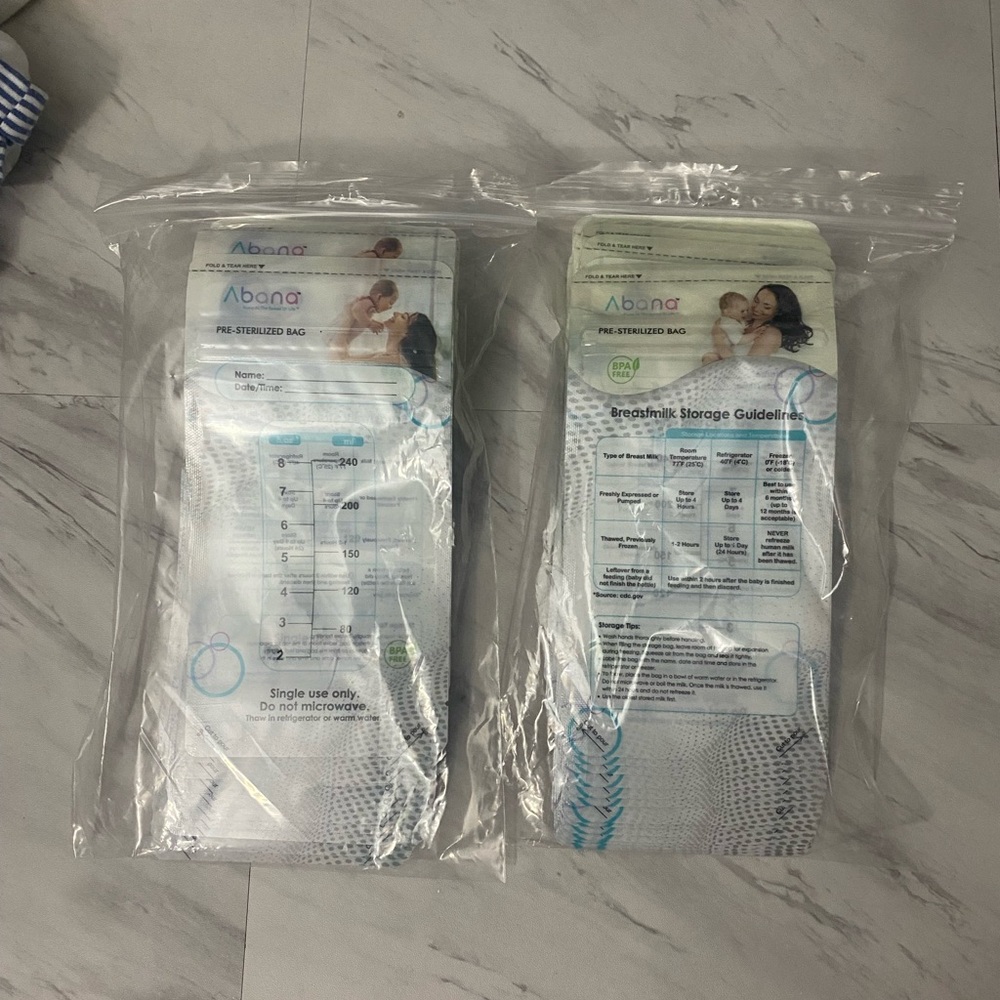 Abana Breastmilk Storage Bags